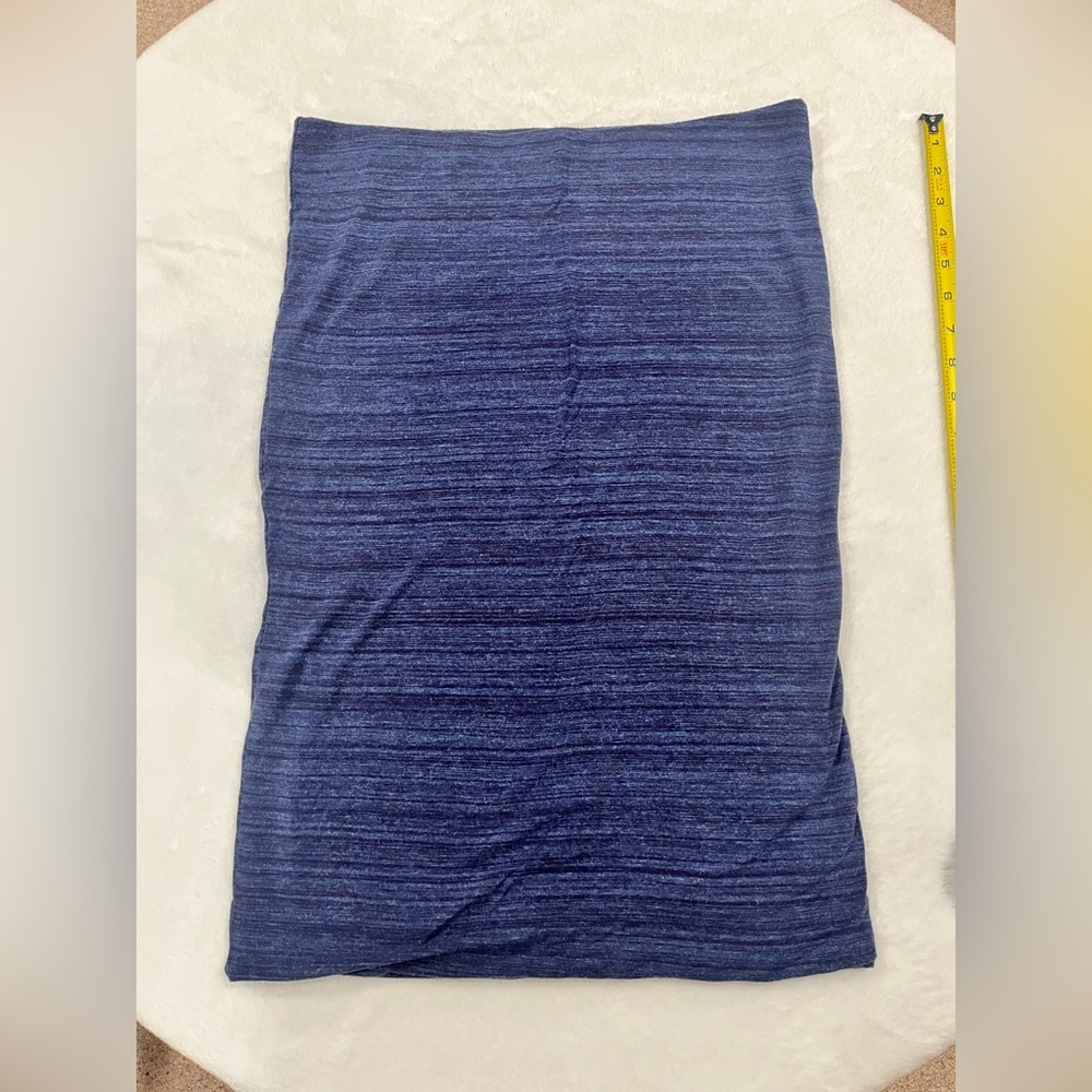 Navy Blue Loft Pencil Skirt - Size Medium